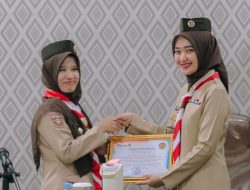 Wagub Jihan Berikan Penghargaan Kwarda Pramuka Lampung atas Kepedulian dan Komitmen Membantu Korban Banjir Sumatera