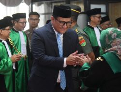 Ketua DPRD Provinsi Lampung Hadiri Wisuda Purna Bhakti Ketua Pengadilan Tinggi Agama Bandar Lampung