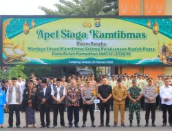 Pemprov Lampung Dukung Apel Siaga Kamtibmas Ramadan 1447 H di Polda Lampung