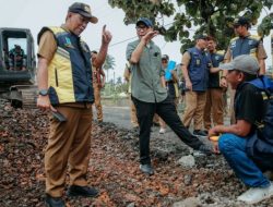 30 Tahun Tak Tersentuh, Gubernur Mirza Pacu Perbaikan Jalan Gedong Aji–Umbul Mesir Tulang Bawang